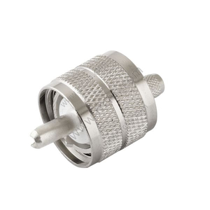 UHF αρσενικό πτύχωση ευθεία για το RG58 -RF Connector