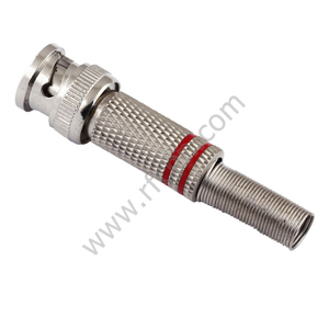 BNC αρσενικό δακτύλιο ελατηρίου για RG58 RF Connector